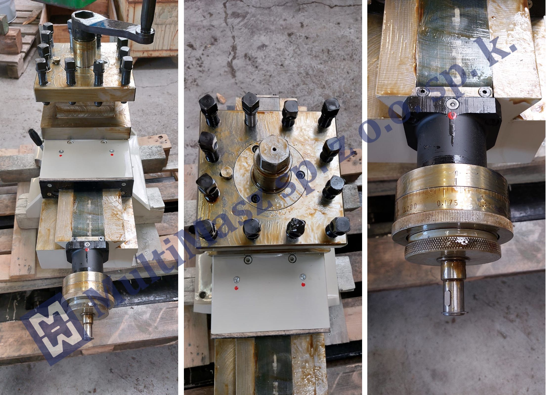 POREBA-LATHE -TR135-CROSS-SLIDE TOOL-POST