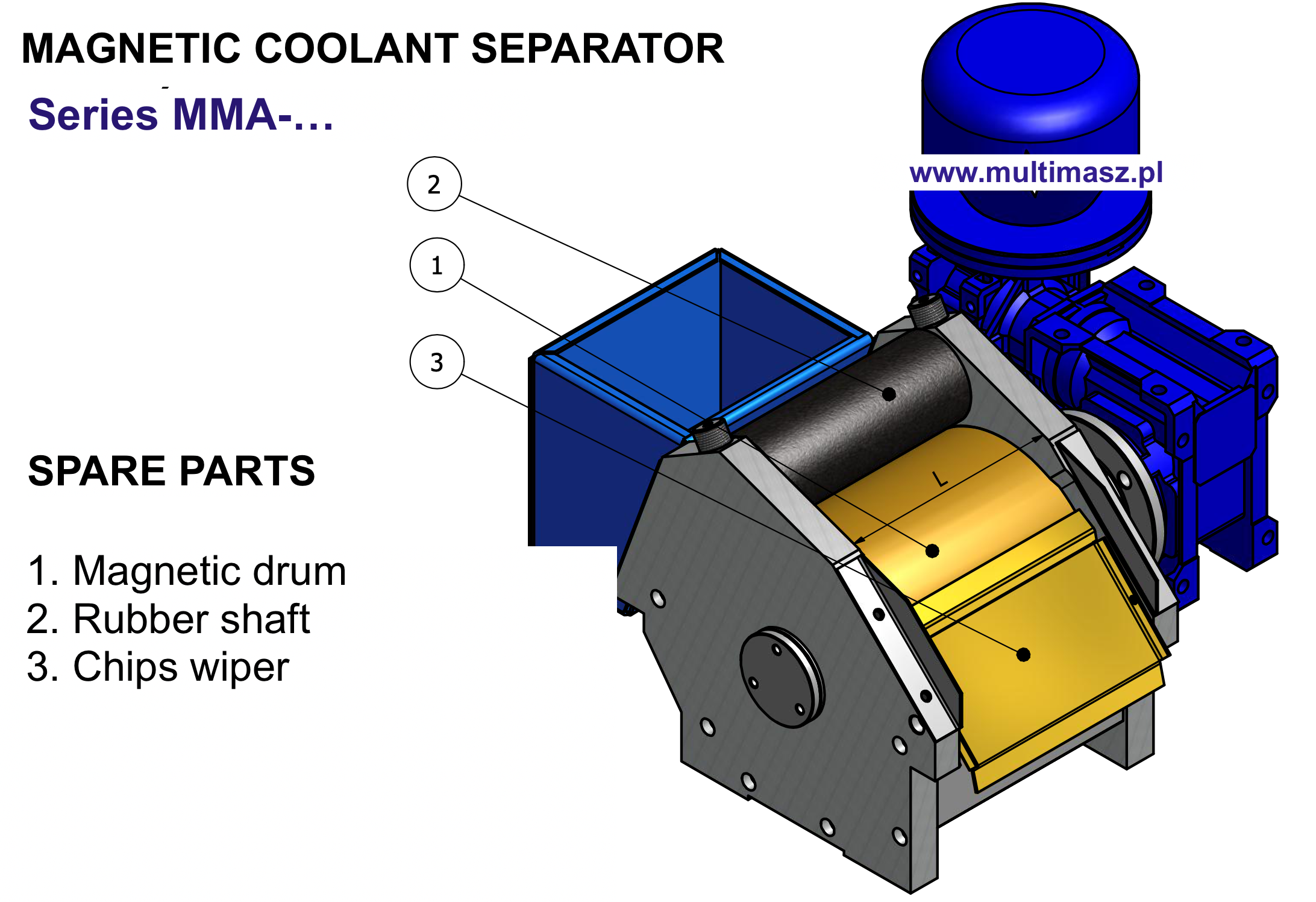 magnetic coolant separator
