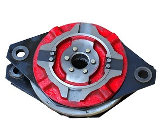 Pneumatic brake clutch for press
